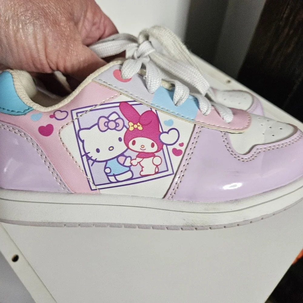 Sanrio Hello Kitty and Friends‎ My Melody Girls Sneakers Pastel Pink Purple 13 M